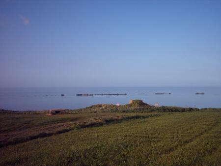 Ballade sous le soleil (à Arromanches)