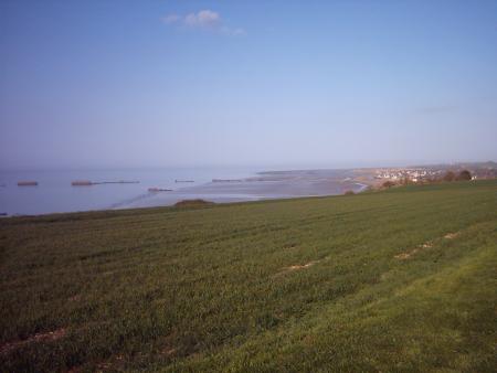 Ballade sous le soleil (à Arromanches)